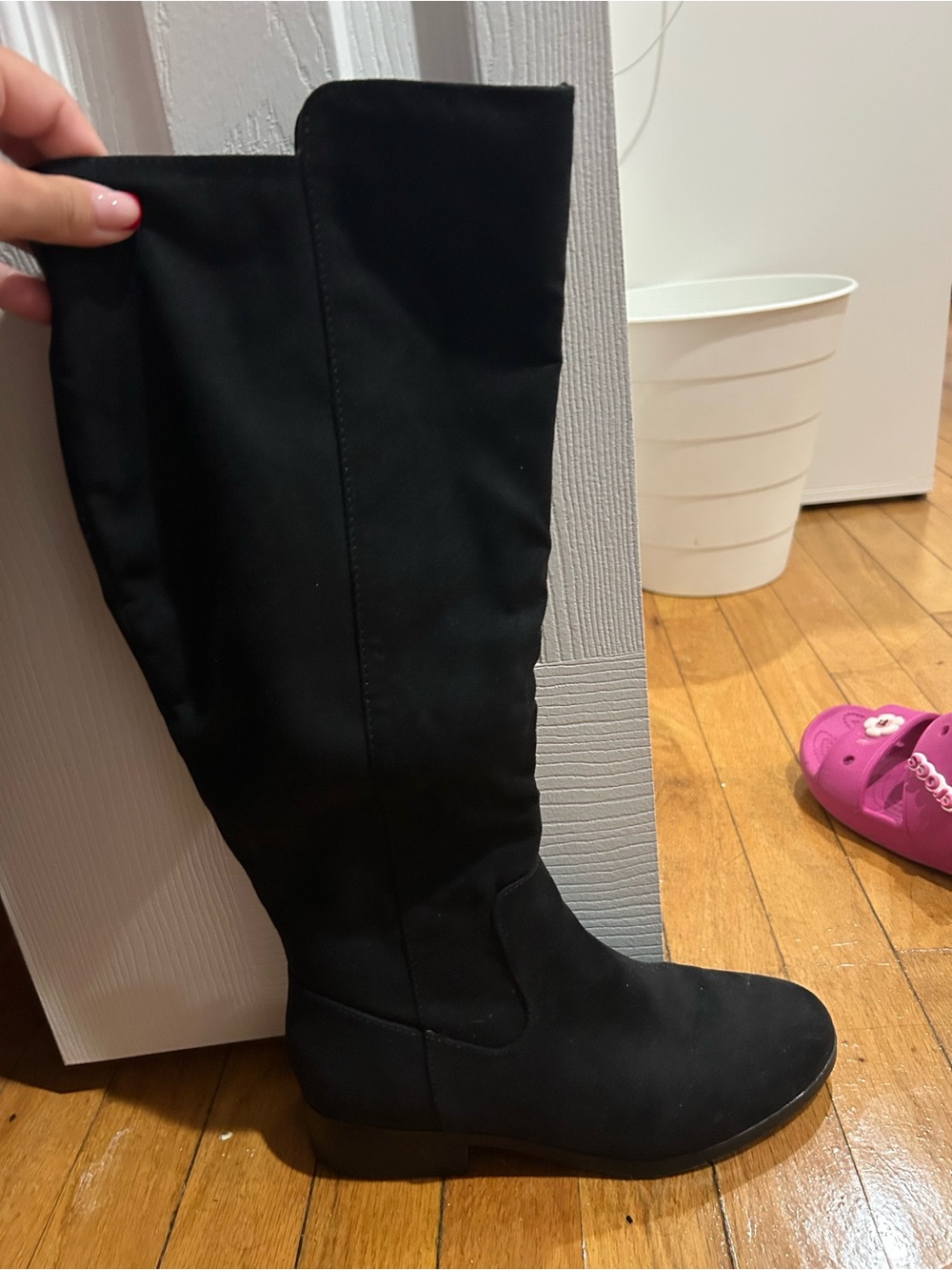 Style & Co. Black Stretch Boots